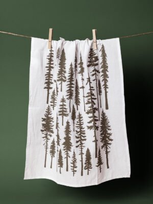 Redwood Christmas Tree Tea Towel