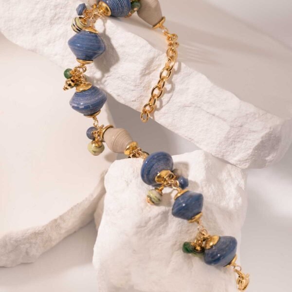Darling Dangle Bracelet in Denim Blue