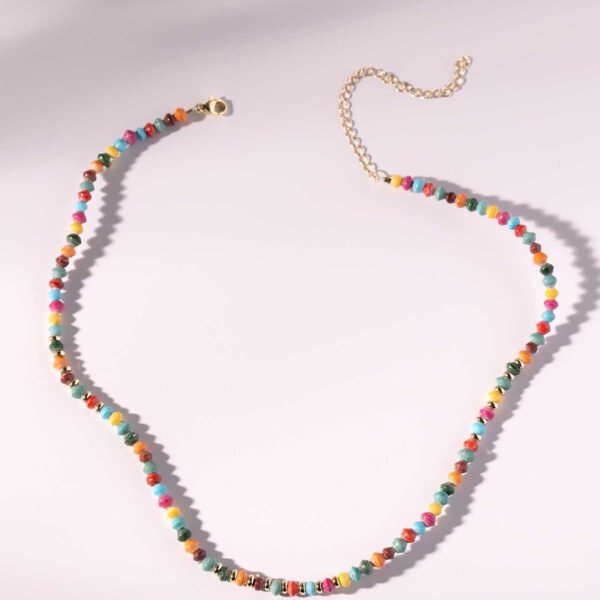 Confetti Mini Bead Layering Necklace